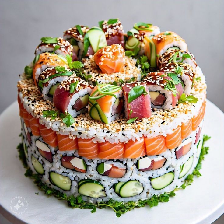 Sushi Cake
