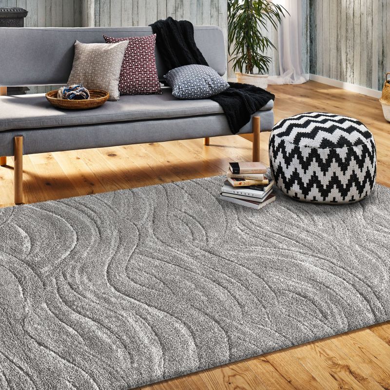 Gray Living Room Rug