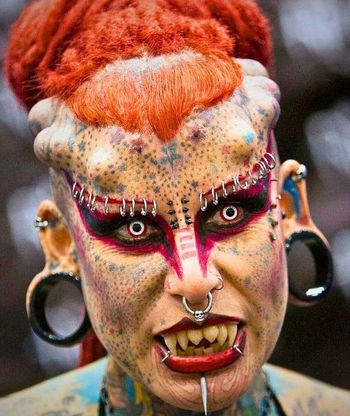 Extreme Body Modification Portrait