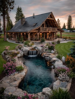 Cabin on the Pond