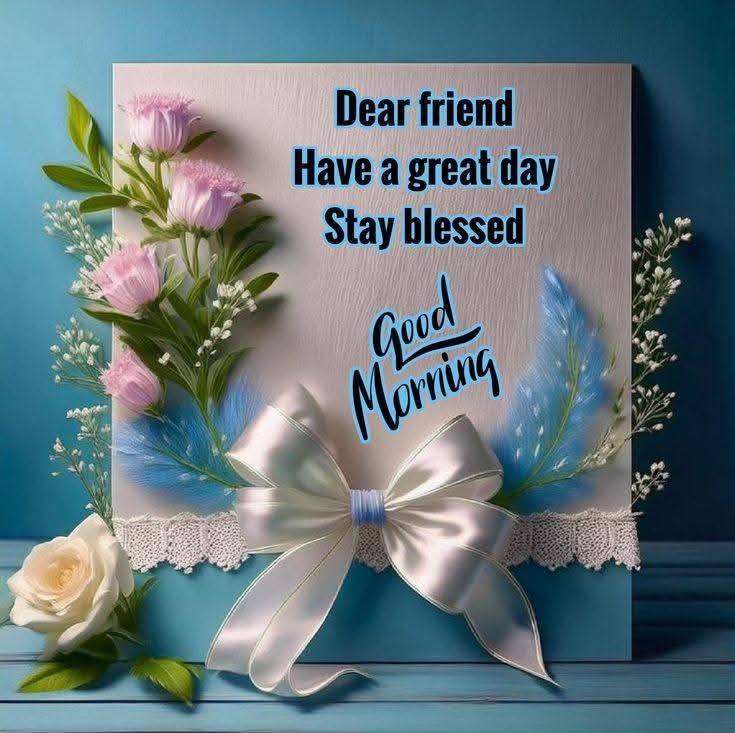 Good Morning Card