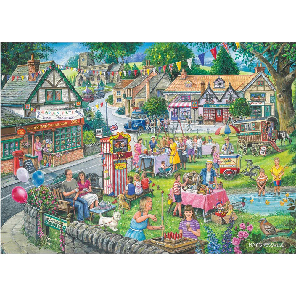 Village Fair Scene