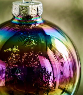 Iridescent Christmas Ornament
