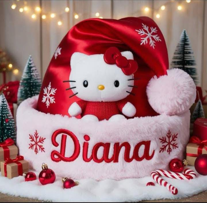 Hello Kitty Santa Hat
