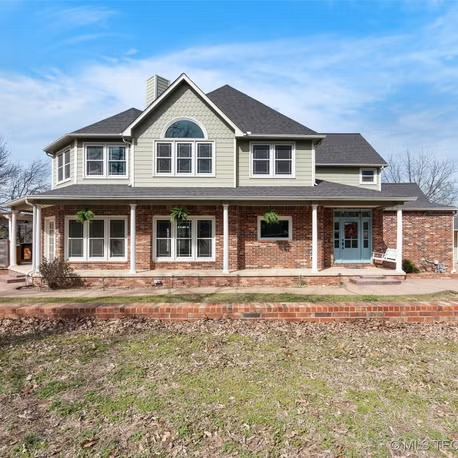 Two-Story Brick House