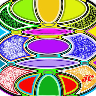 Colorful Abstract Geometric Art