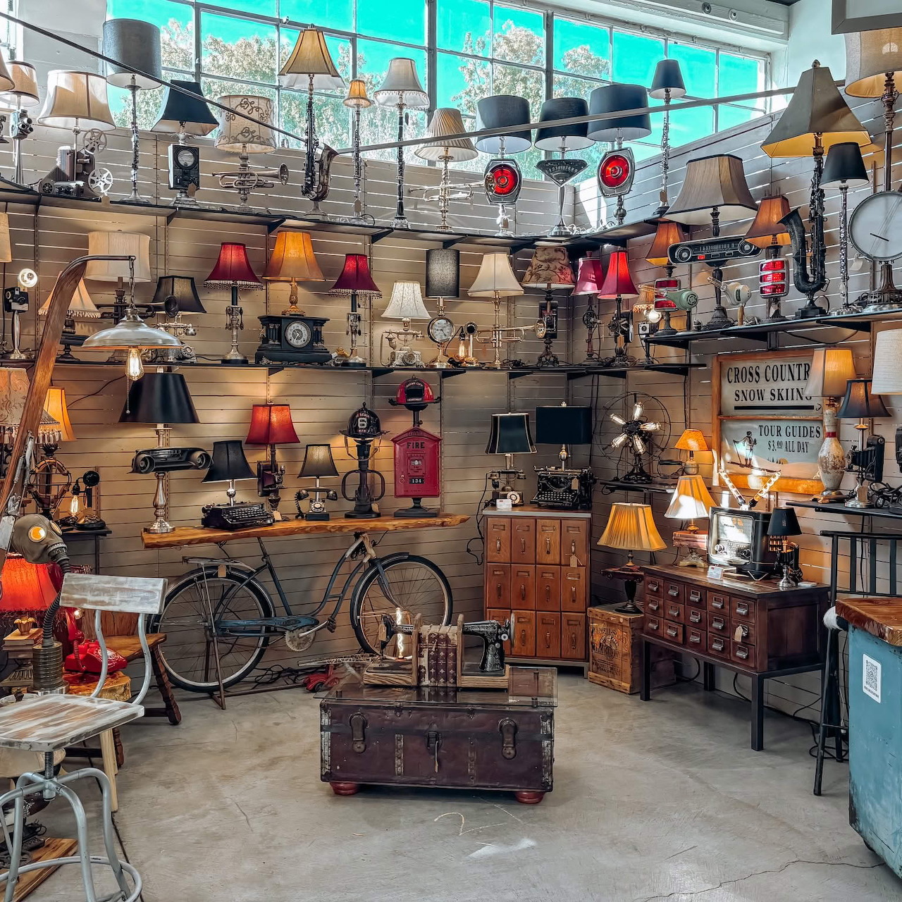 Vintage Antique Shop Interior