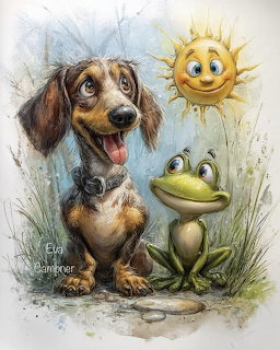 Dog and Frog