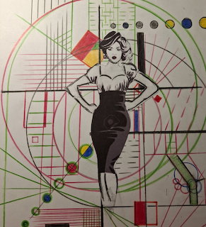 Pop Art Woman Illustration