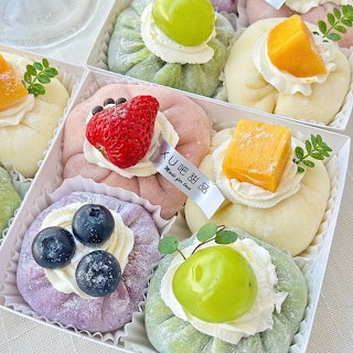 Rainbow Mochi Desserts