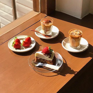 Coffee and Desserts Table