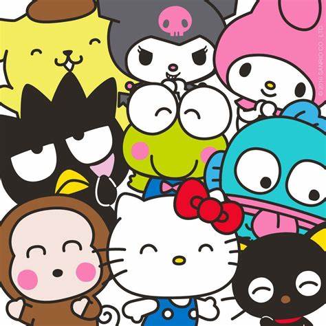Sanrio Characters Collage