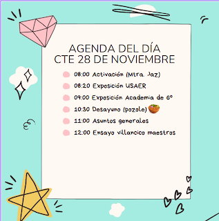 Spanish Agenda Illustration