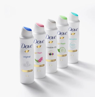 Deodorant Spray Bottles