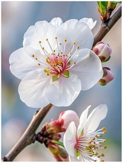 Apple Blossom Macro