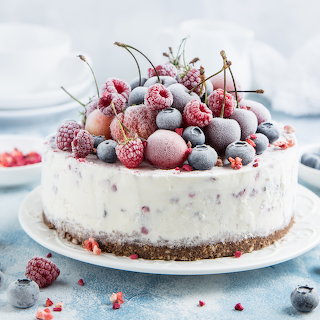 Berry Ice Cream Cake