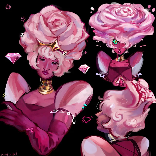 Pink Diamond Portrait