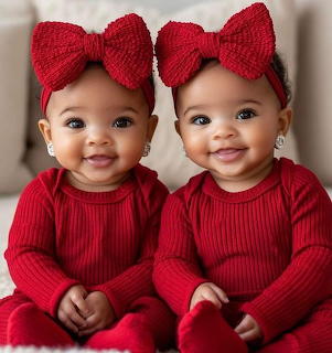 Twin Baby Girls