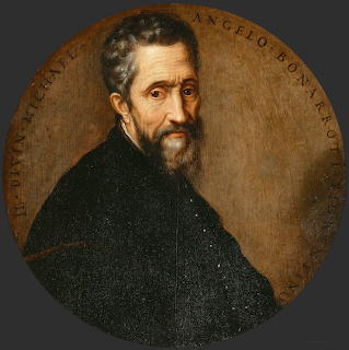 Michelangelo Portrait Medallion