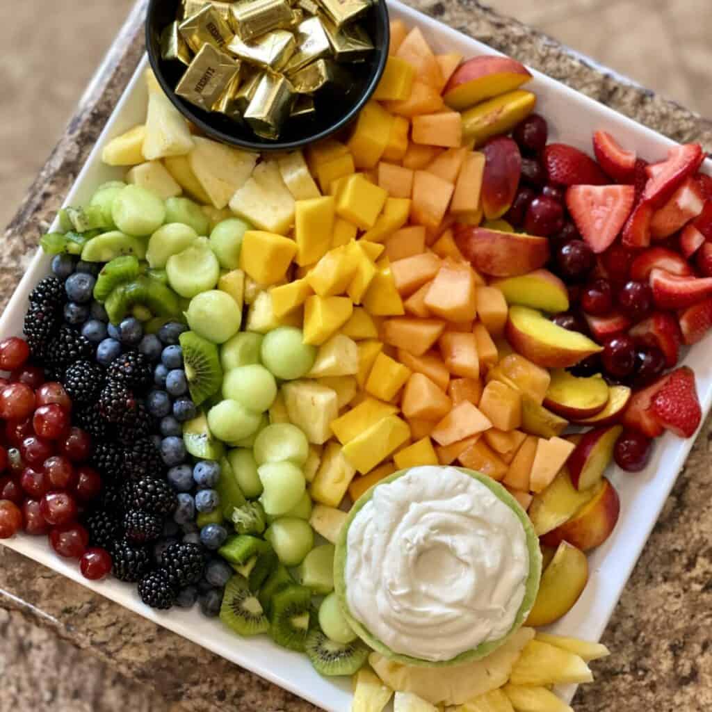 Rainbow Fruit Platter