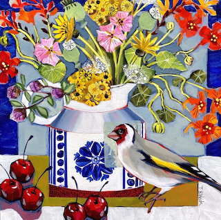 Still Life with Goldfinch