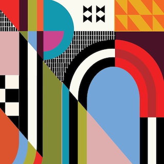 Retro Geometric Abstract