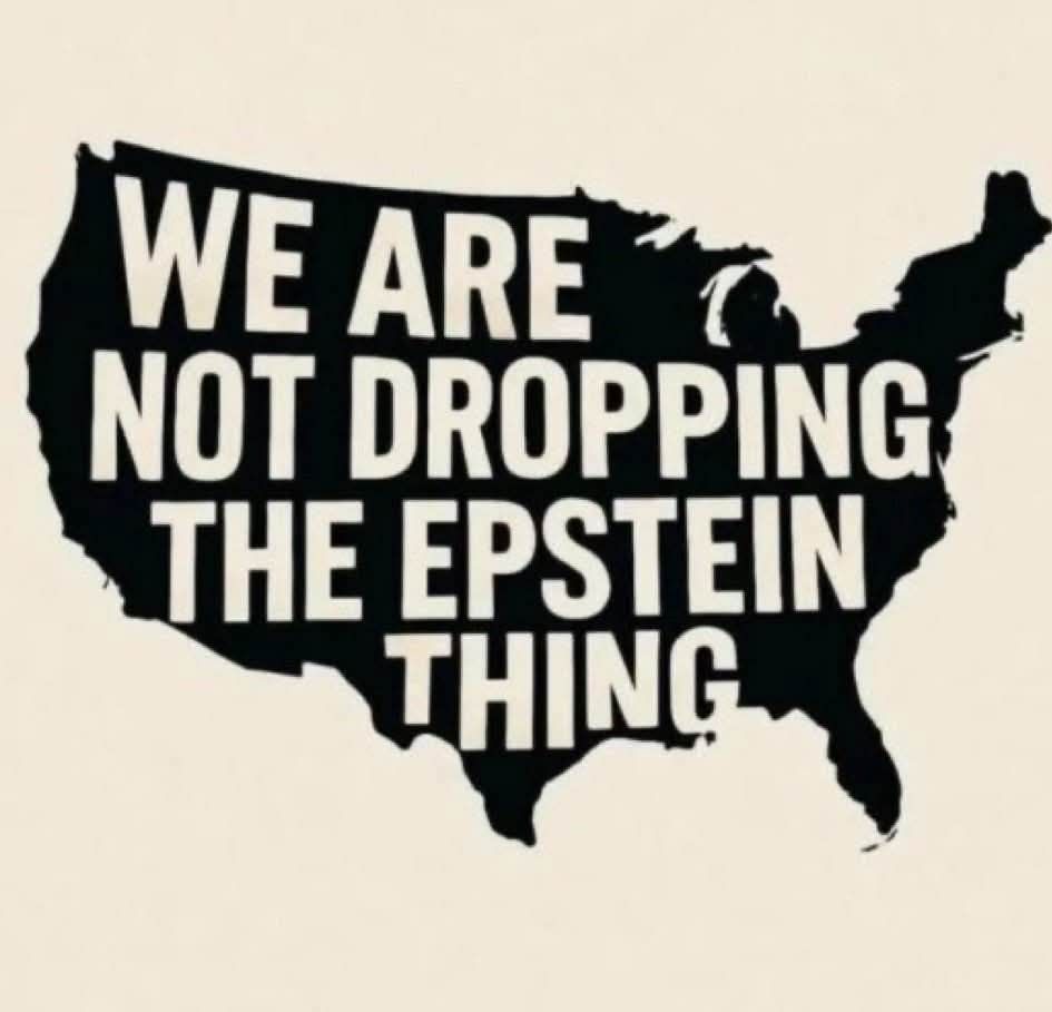 Epstein Political Protest Sign