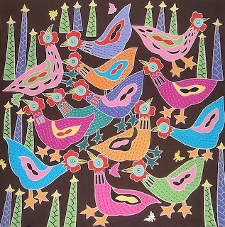 Chinese Folk Art Birds