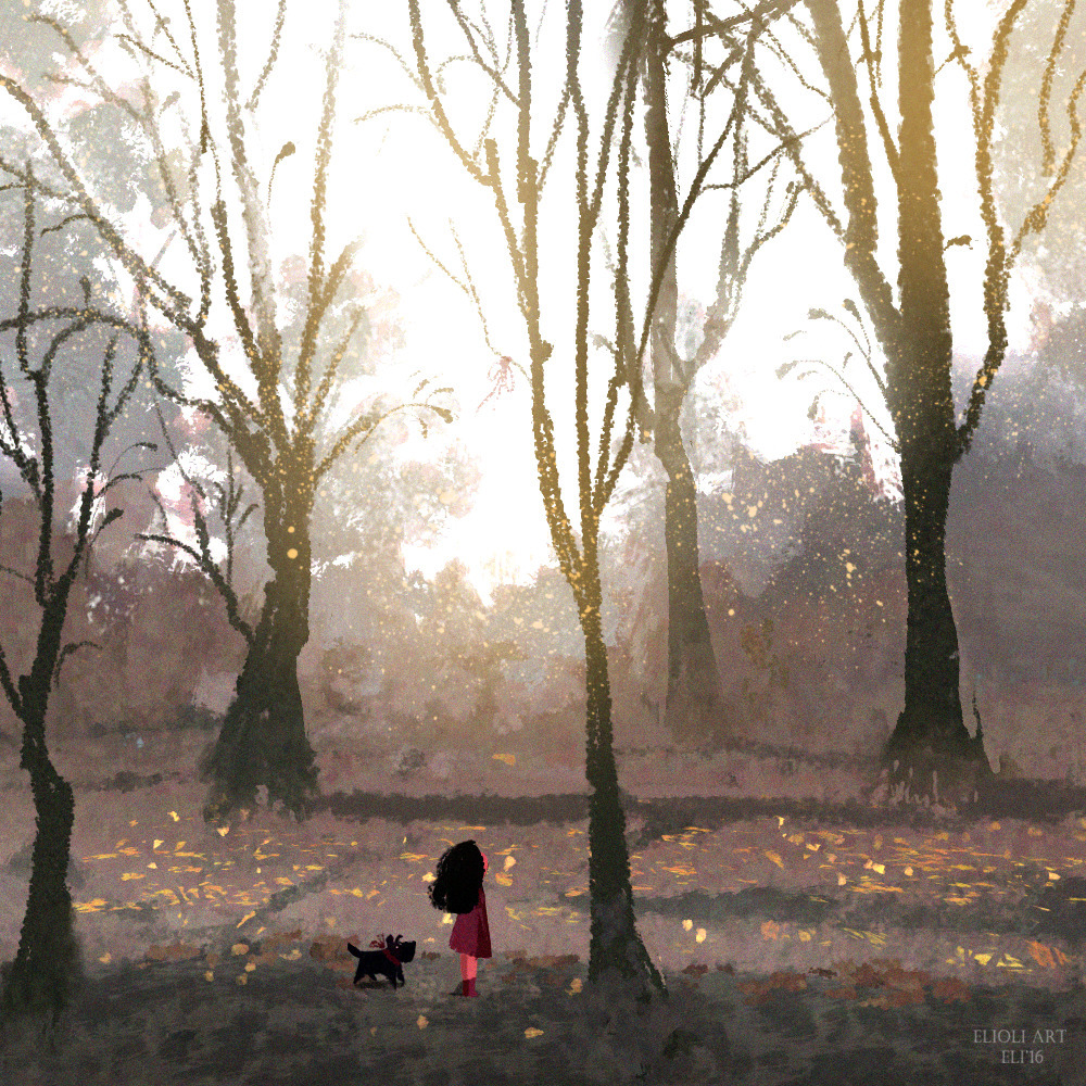Girl in Park