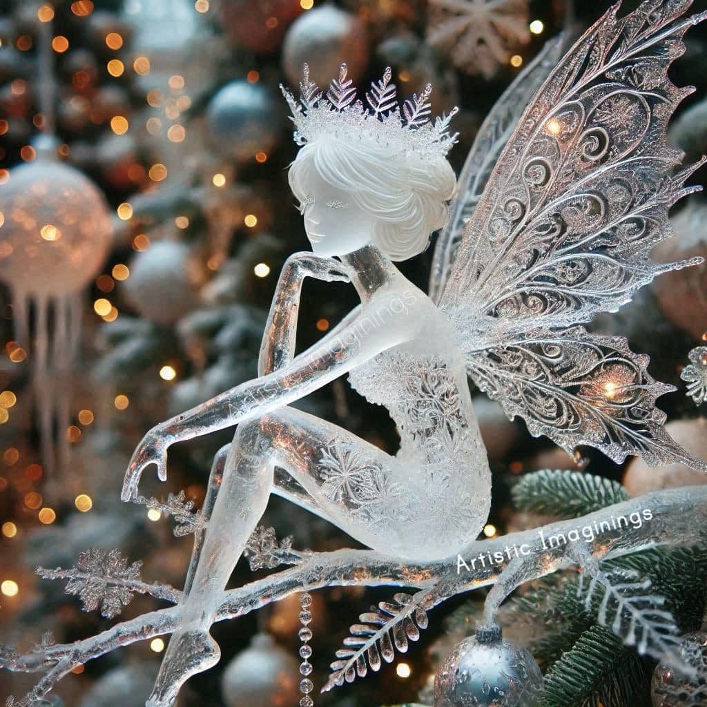 White Fairy Ornament