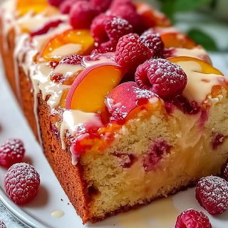 Raspberry Plum Cake