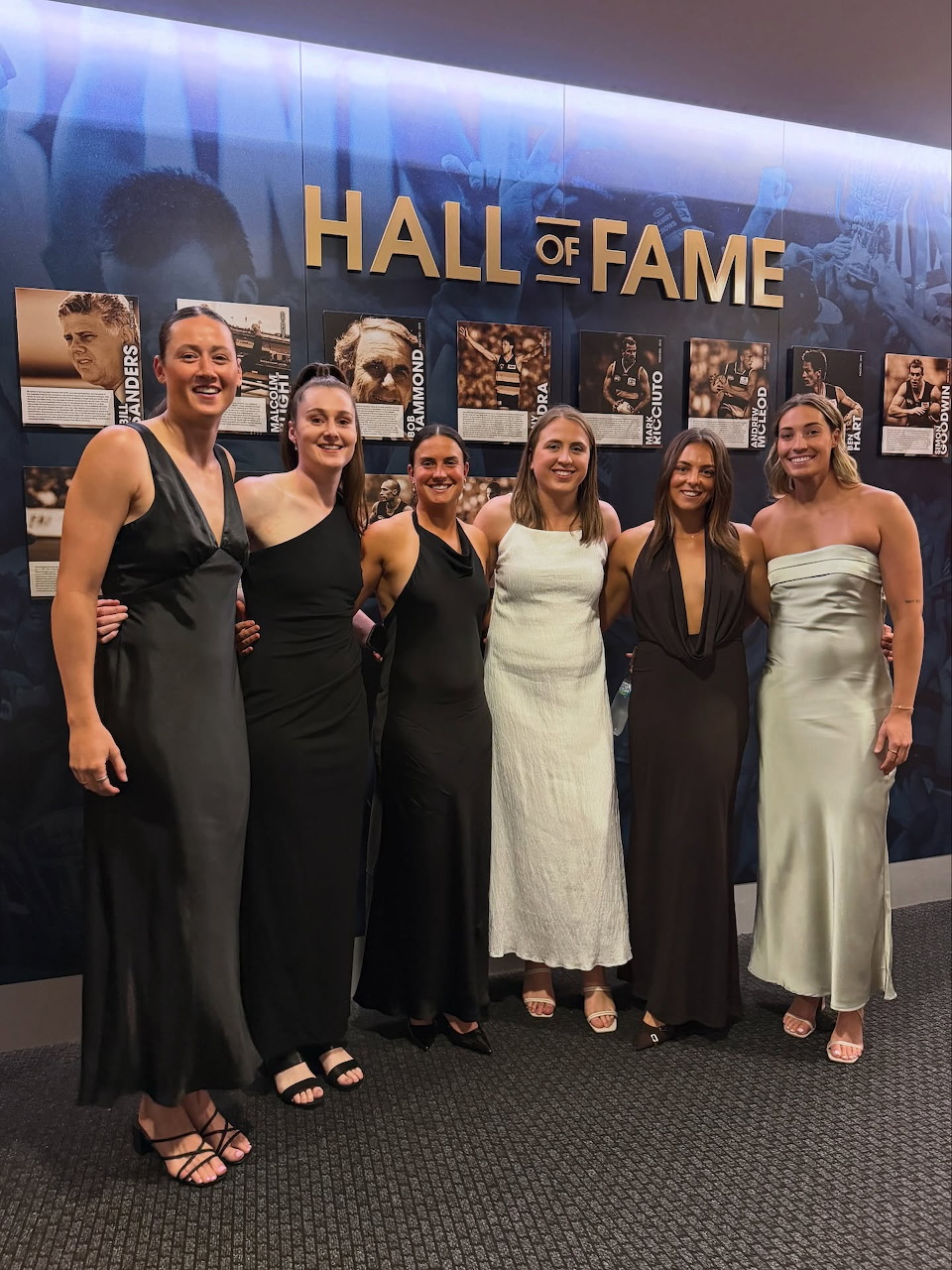 Women at Hall of Fame