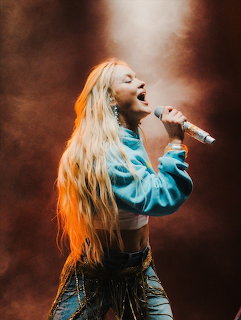 Female Singer Performing