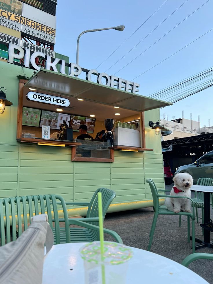 Pickup Coffee Outdoor Cafe