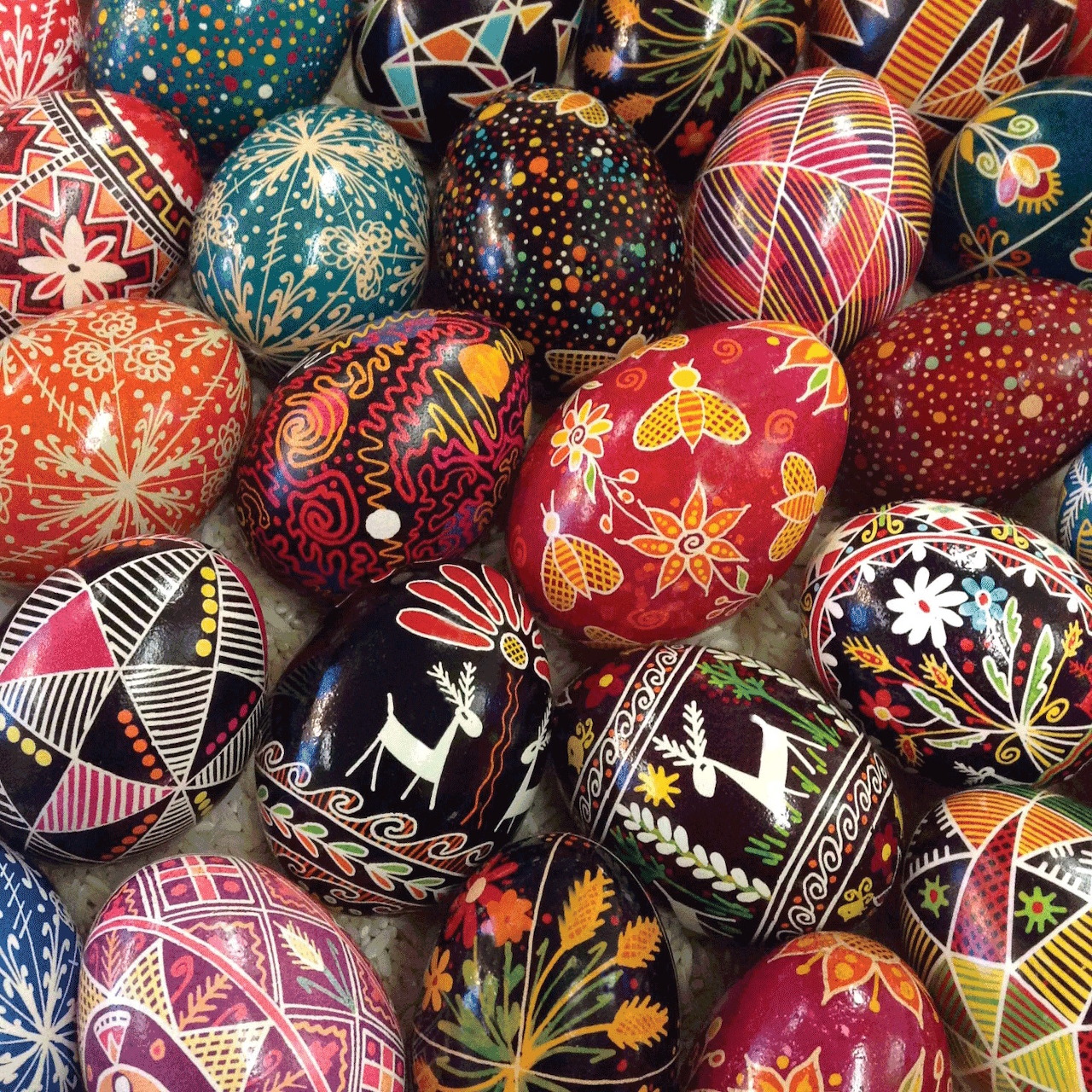 Decorated Easter Eggs