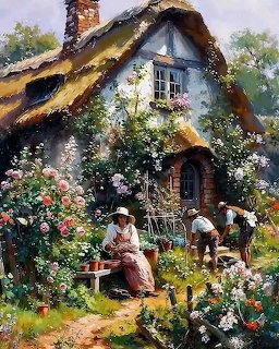 Cottage Garden Spring