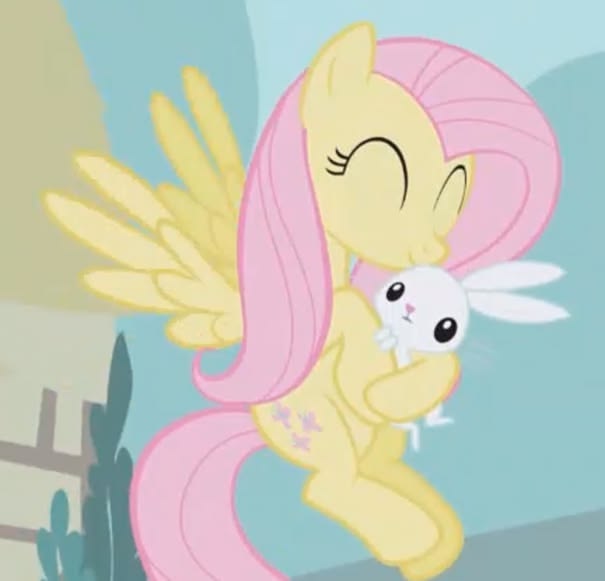 Fluttershy with Bunny