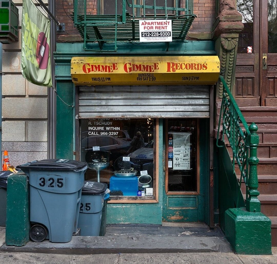 Gimme Records NYC Storefront