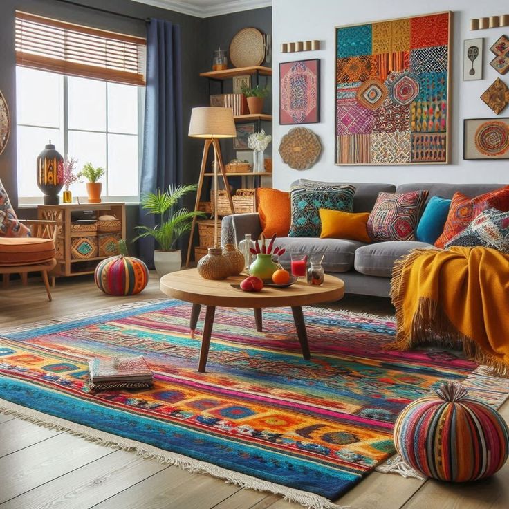 Colorful Living Room