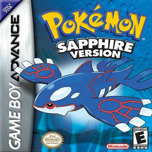 Pokemon Sapphire Boxart