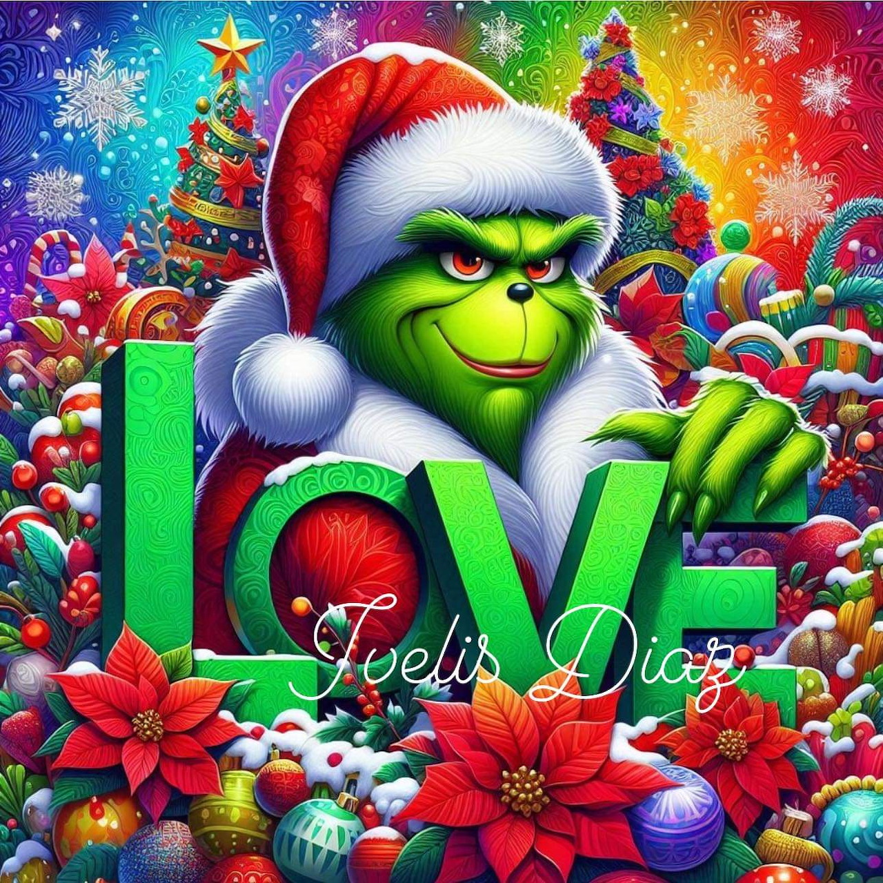 Grinch Christmas Scene