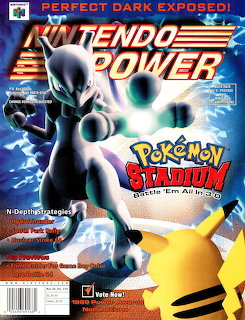 Nintendo Power Pokemon Stadium Cover
