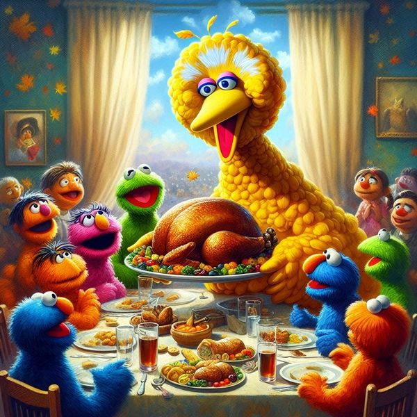 Thanksgiving Puppet Dinner