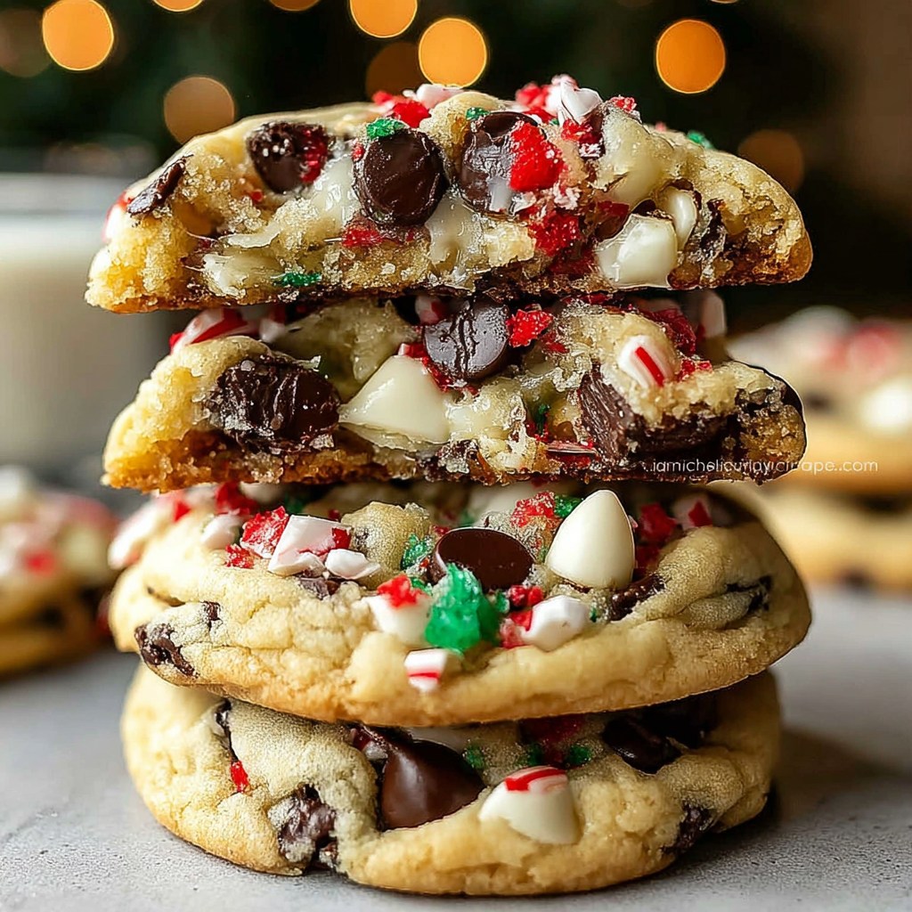 Christmas Cookie Stack
