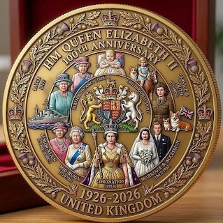 Queen Elizabeth II Plate