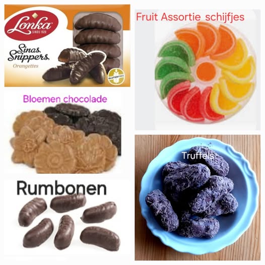 Assorted Candy Collage