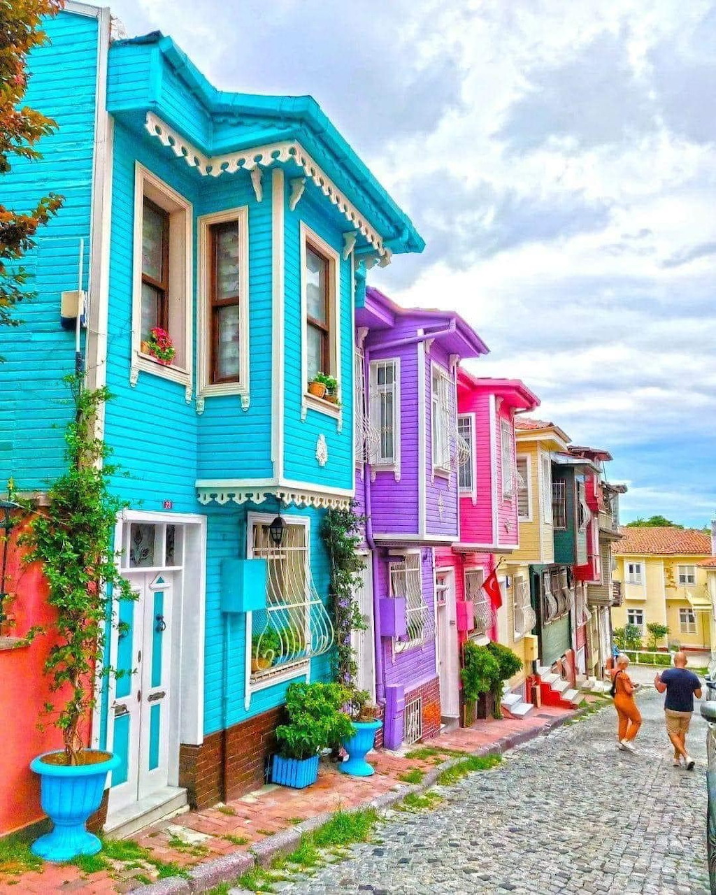 Colorful Streets of Istanbul