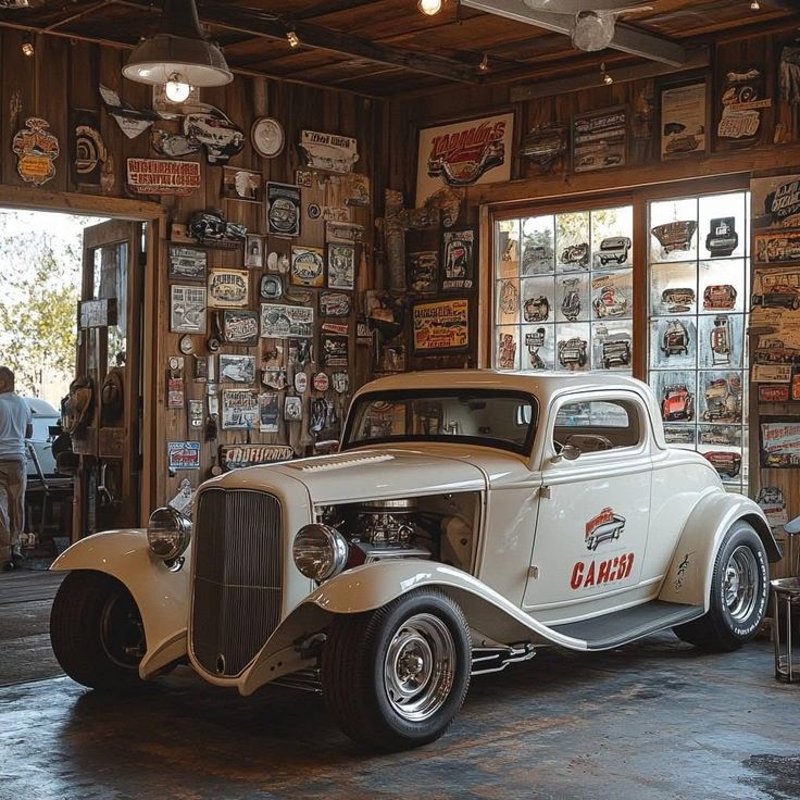 Vintage Garage Car
