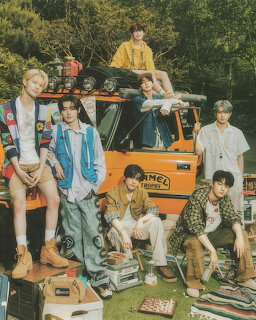 K-Pop Group Outdoor Photoshoot