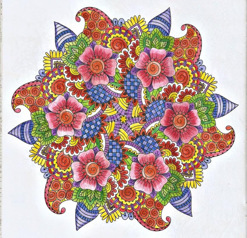 Floral Mandala Design